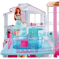 Barbie mesés családi ház (DLY32)