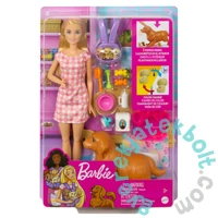 Mattel Barbie - Újszülött kölyökkutyusok játékszett (HCK75)