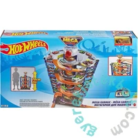 Hot Wheels Mega Garázs játékszett kisautóval (HFH03)