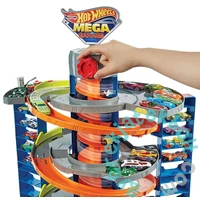 Hot Wheels Mega Garázs játékszett kisautóval (HFH03)