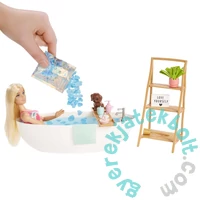 Barbie Feltöltődés - Pezsgőfürdő játékszett