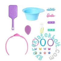 Barbie Deluxe Styling Head - Fésülhető babafej - Szőke egyenes hajú (JFG81)