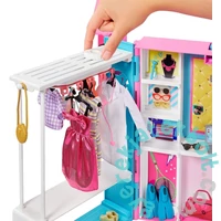 Barbie álom öltöző szoba babával