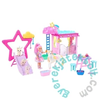 Mattel - Barbie és Chelsea - Touch of Magic Chelsea és pegazus játékszett (HNT67)