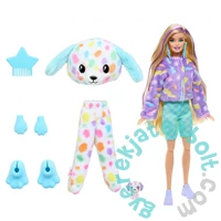 Barbie Cutie Reveal baba plüss jelmezben meglepetésekkel - Dalmata kutyus (HRK41)