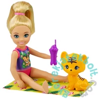 Barbie és Chelsea - Az elveszett szülinap - Dzsungelkaland játékszett (GTM85)