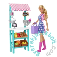 Barbie Karrier játékszett - Bio piac (HCN22)
