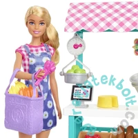 Barbie Karrier játékszett - Bio piac (HCN22)