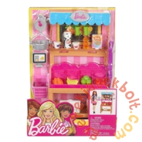 Barbie Karrier kiegészítő szett - Zöldségesstand (FJB25-FJB27)