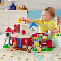 Fisher-Price Little People - Állatfarm játékszett figurákkal (GXR99)