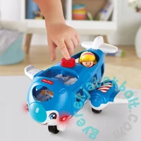 Fisher-Price Little People - Fecsegő repcsi figurákkal (GXR92)