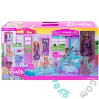 Barbie - tengerparti ház babával (FXG55)