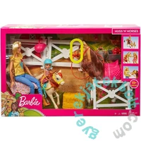 Barbie lovarda játékszett (FXH15)