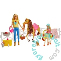 Barbie lovarda játékszett (FXH15)