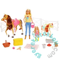 Barbie lovarda játékszett (FXH15)
