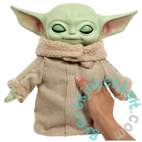 Star Wars The Mandalorian - Baby Yoda 29 cm-es interaktív plüss figura (HJM25)