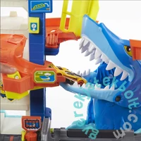 Hot Wheels City - Cápaveszély az óceáni őrtoronyban pályaszett (HDP06)