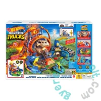 Hot Wheels Monster Truck T-Rex vulkán Aréna pályaszett (GYL14) Hot Wheels Monster Truck T-Rex vulkán Aréna pályaszett (GYL14)