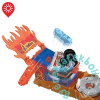 Hot Wheels Monster Trucks Arena World - 5 riasztásos mentőküldetés játékszett (HPN73)