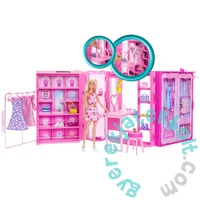 Barbie álom öltözőszoba játékszett (HXD58)