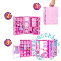 Barbie álom öltözőszoba játékszett (HXD58)