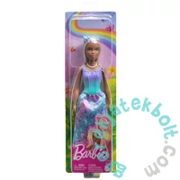 Barbie Dreamtopia Hercegnő baba kék pillangós szoknyában (HRR10)