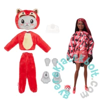 Barbie Cutie Reveal meglepetés baba - Állatos jelmezek - Cica-Panda (HRK23)