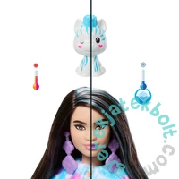 Barbie Cutie Reveal baba plüss jelmezben meglepetésekkel - Zebra (HRK39)