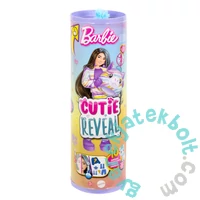 Barbie Cutie Reveal baba plüss jelmezben meglepetésekkel - Zebra (HRK39)