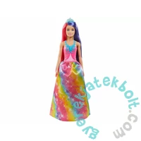 Barbie Dreamtopia - Varázslatos frizura baba - Hercegnő (GTF37-GTF38)