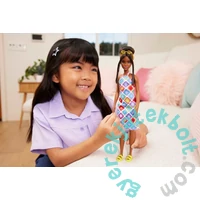 Barbie Fashionistas Barátnő baba - Horgolt ruhában (HJT07)