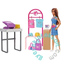 Barbie Karrier játékszett - Make and Sell Boutique (HKT78)