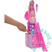 Barbie Party Reveal Meglepetés Szett Csúszdával (JKF66)