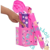 Barbie Party Reveal Meglepetés Szett Csúszdával (JKF66)