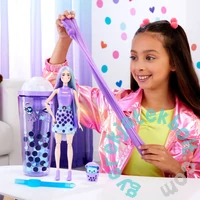 Barbie slime reveal meglepetés baba - lila (HTJ19)