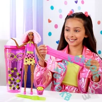 Barbie slime reveal meglepetés baba - rózsaszín (HTJ20)