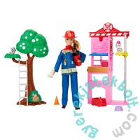 Barbie tűzoltóállomás játékkészlet (HRG55)