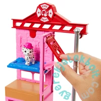 Barbie tűzoltóállomás játékkészlet (HRG55)