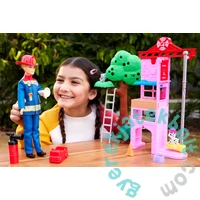 Barbie tűzoltóállomás játékkészlet (HRG55)