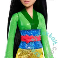 Disney Princess - Csillogó hercegnő baba - Mulan (HLW14)