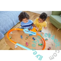 Hot Wheels Action - A villámgyors versenypálya bajnoka játékszett (GBF81-GJM75)