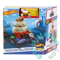 Hot Wheels City - Belvárosi Fagyiörvény játékszett