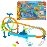 Mattel - Hot Wheels City - Kaszkadőr duplahurok játékszett (JHK73)