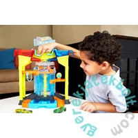 Hot Wheels City Kaszkadőr és autómosó játékszett (GRW37)