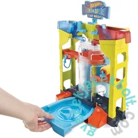 Hot Wheels City Kaszkadőr és autómosó játékszett (GRW37)
