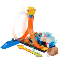 Mattel - Hot Wheels City - Rendőrállomás játékszett (JBM71)