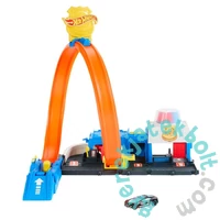 Mattel - Hot Wheels City - Rendőrállomás játékszett (JBM71)