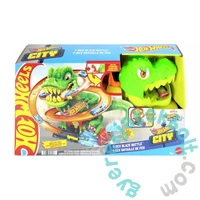 Hot Wheels City - T-Rex Blaze Battle támadás pályaszett (JBM73)