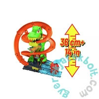 Hot Wheels City - T-Rex Blaze Battle támadás pályaszett (JBM73)