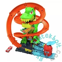 Hot Wheels City - T-Rex Blaze Battle támadás pályaszett (JBM73)
